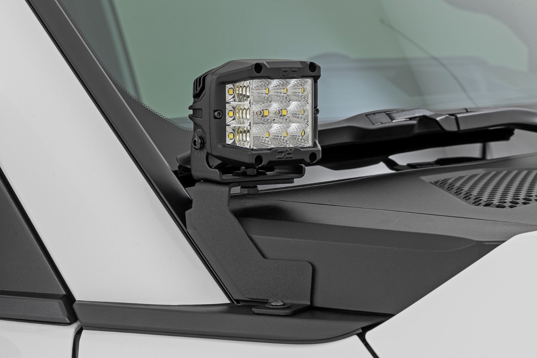 LED Light Kit | Ditch Mount | 2" Black Pair | Amber DRL | Toyota Land Cruiser (24-25) | 72115