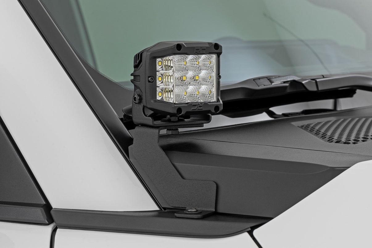 LED Light Kit | Ditch Mount | 2" Black Pair | White DRL | Toyota Land Cruiser (24-25) | 72114