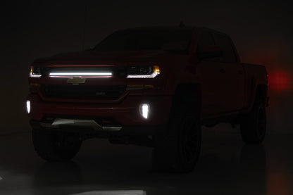 LED Light Kit | Grille Mount | 30 Inch DRL | Chevrolet Silverado 1500 (2016-2018) | 70992