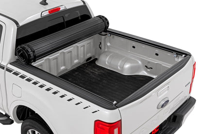 Rough Country | Hard Roll Up Bed Cover | 5' Bed | Ford Ranger 2WD/4WD (2019-2023) | 50219500