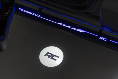 Rough Country | Multi-Color LED Running Boards | Crew Cab | Chevy/GMC 1500/2500HD/3500HD (19-26) | 55007