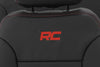 Rough Country | Leather Seat Covers | FR Bucket | RR 60/40 | Chevy/GMC Sierra 1500 (19-26)/Silverado 1500 (19-26) | 91071L