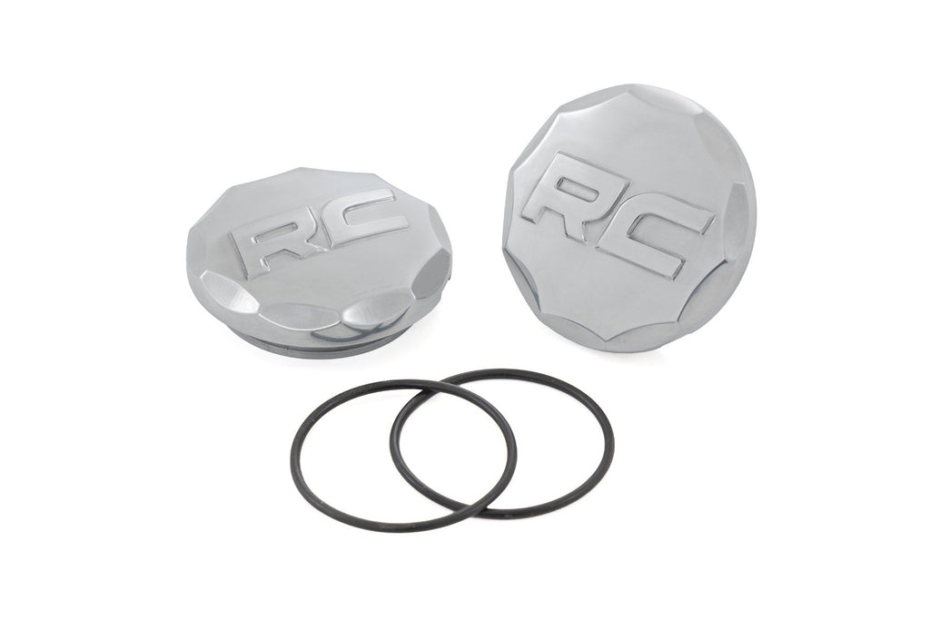 Polished Aluminum Ball Joint Caps | Pair | Rough Country Control Arms | 81178