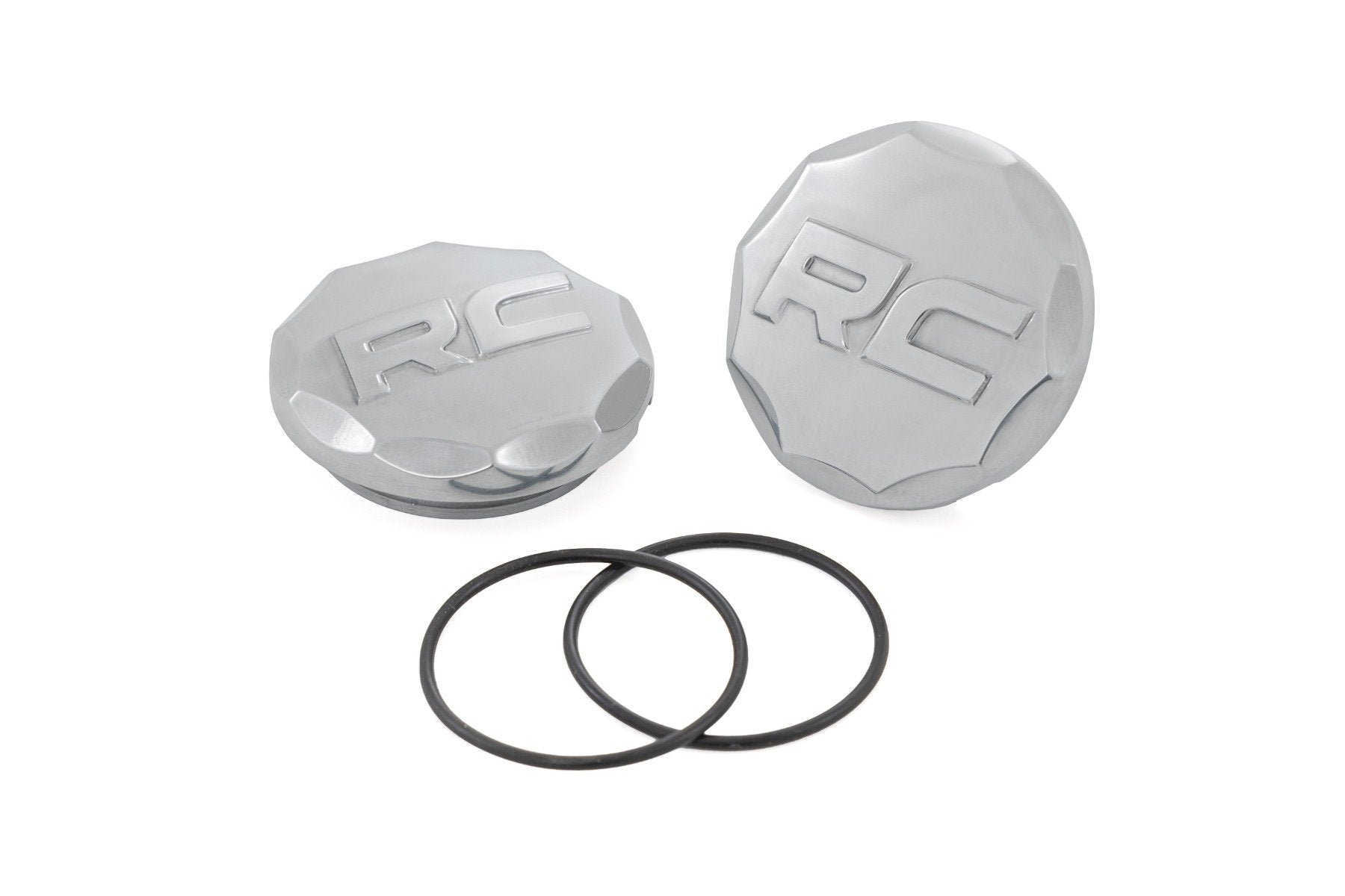 Polished Aluminum Ball Joint Caps | Pair | Rough Country Control Arms | 81178