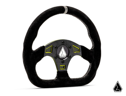 Suede Ballistic "D" UTV Steering Wheel