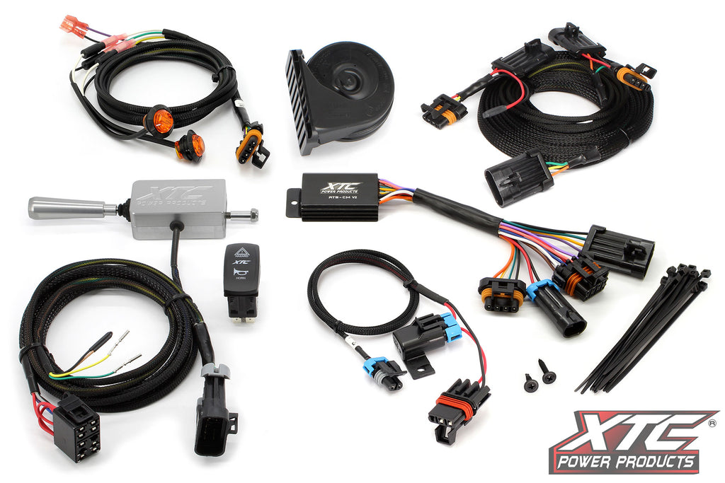 XTC Polaris RZR Pro R Sport Self-Canceling Turn Signal System with Billet Lever ATS-L-POL-M24