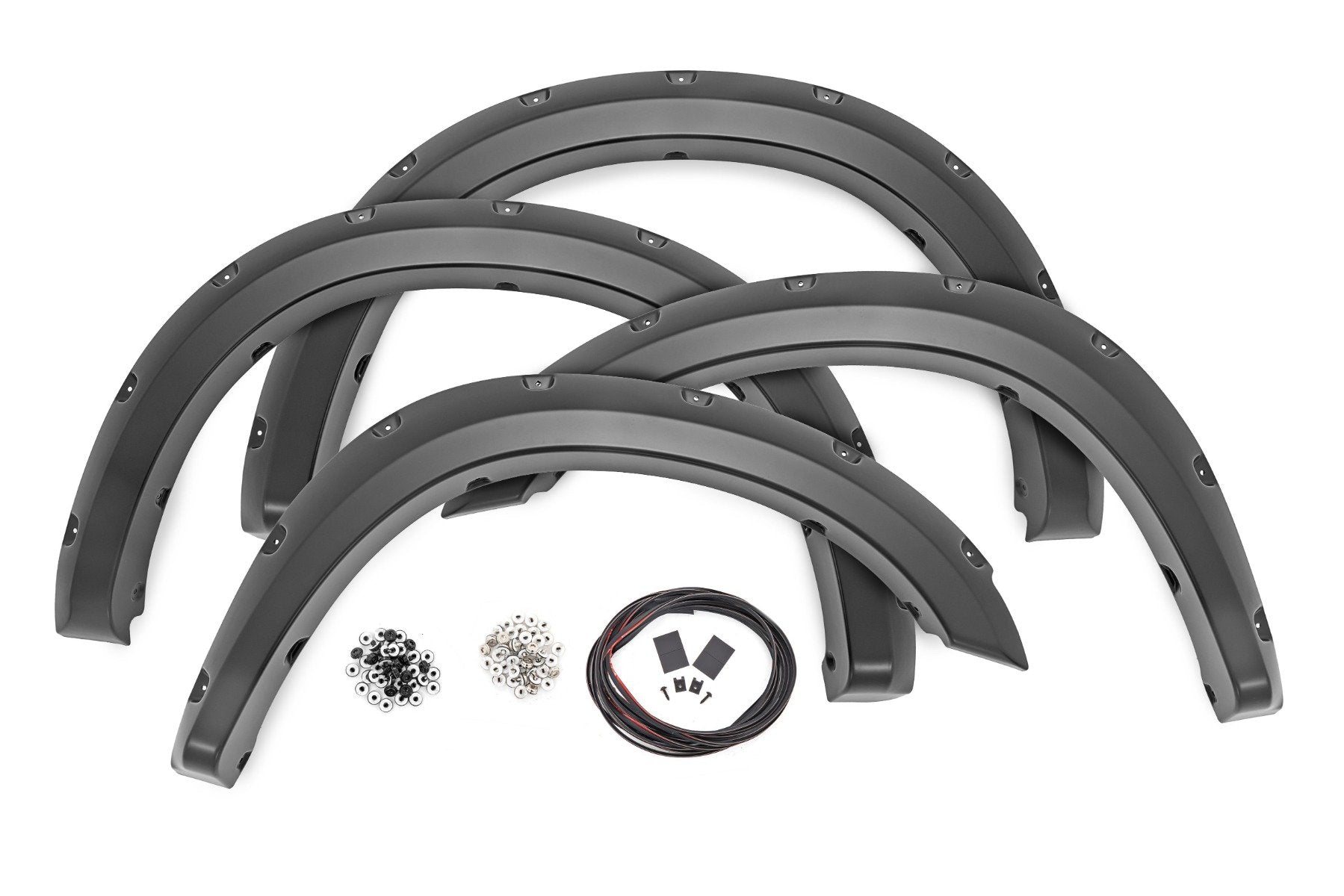 Pocket Fender Flares | PW7 Bright White | Ram 2500/3500 2WD/4WD (2010-2018) | F-D21011A-PW7
