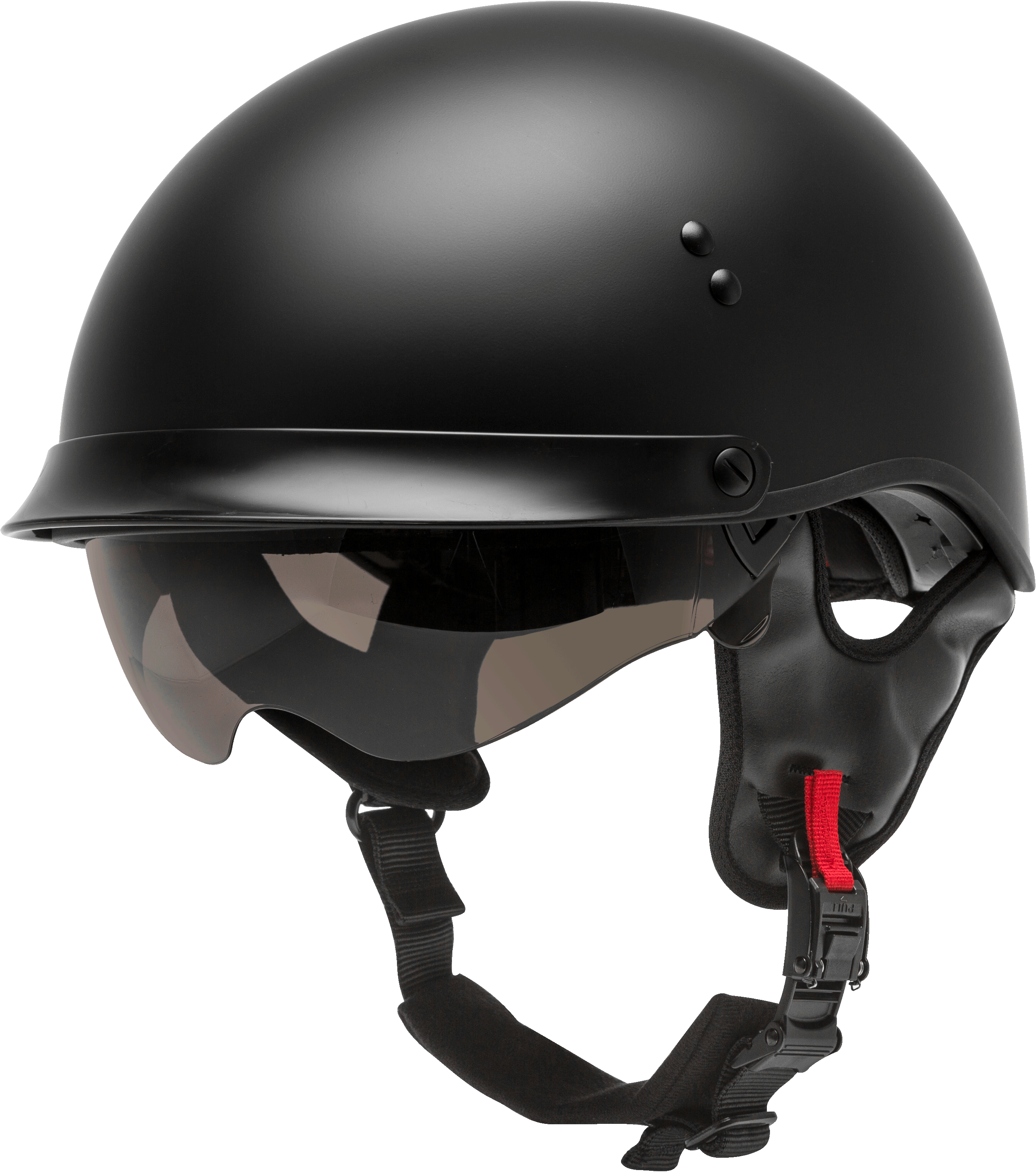 Hh 65 Half Helmet Full Dressed Matte Black 2x