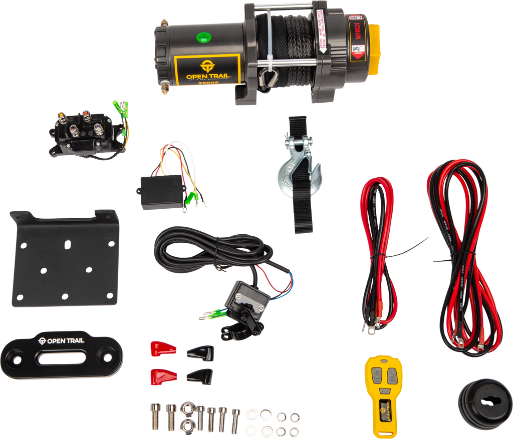 3500lb Winch Synthetic Rope