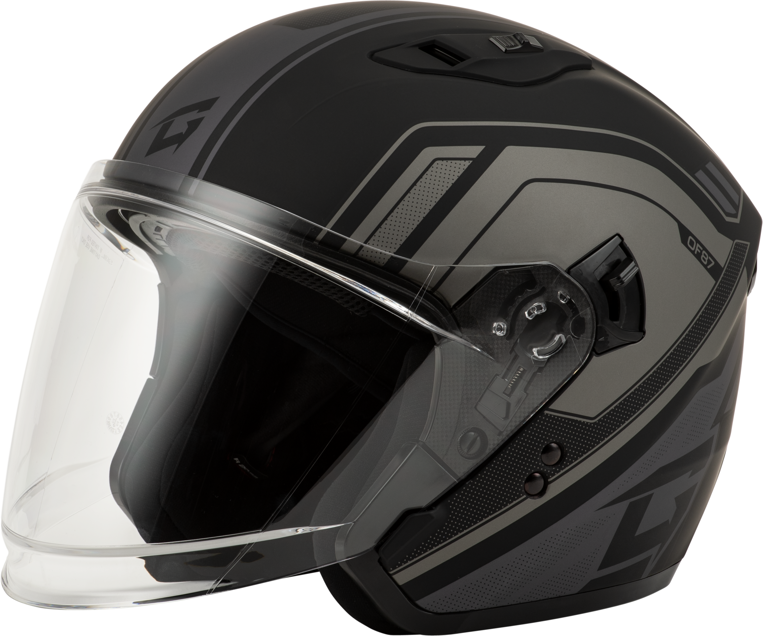 Of 87 Duke Helmet Matte Black/Grey Xl
