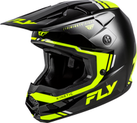 Kinetic Verdict Helmet Black/Hi Vis/Grey Lg