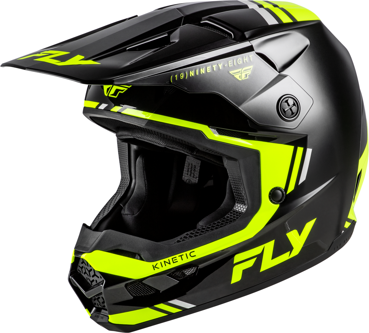 Kinetic Verdict Helmet Black/Hi Vis/Grey Xl
