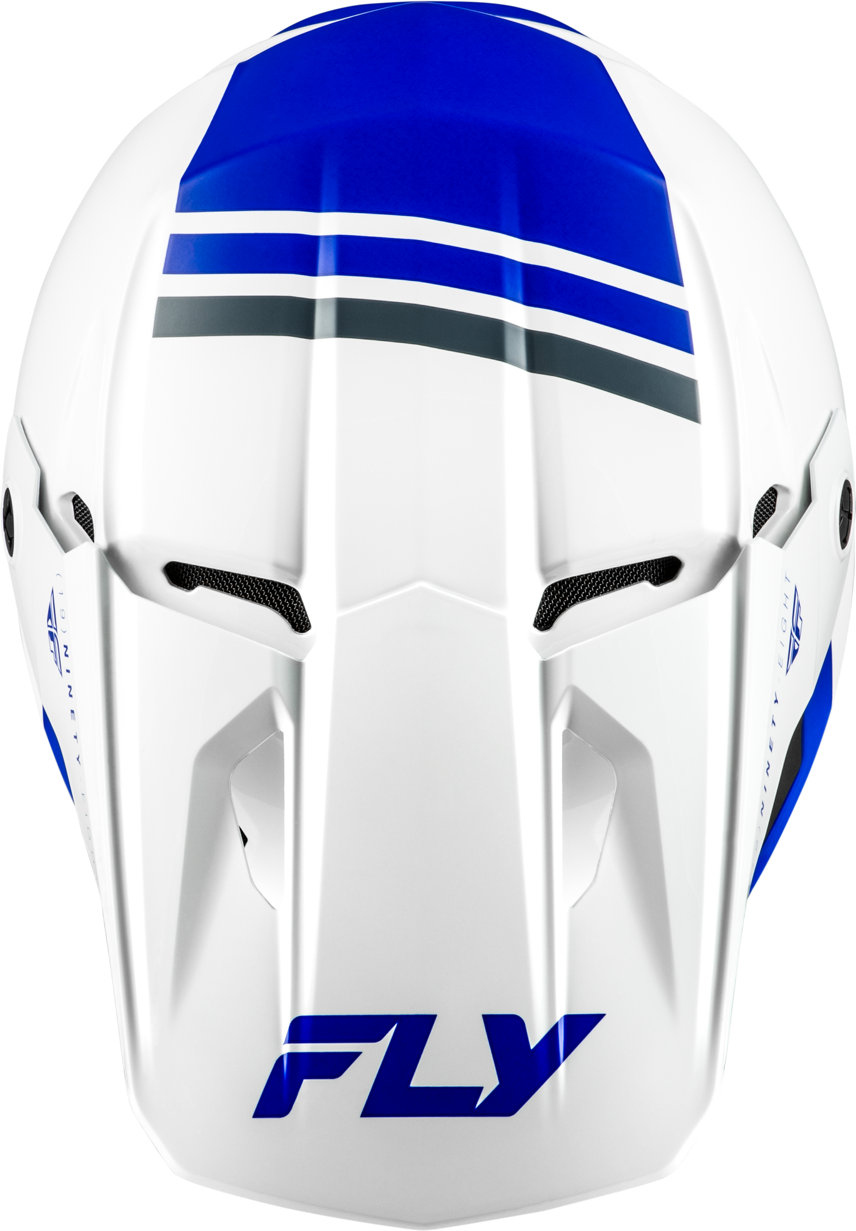 Kinetic Verdict Helmet White/Blue/Grey 2x