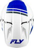 Kinetic Verdict Helmet White/Blue/Grey Xl
