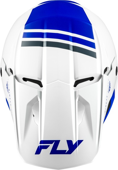 Kinetic Verdict Helmet White/Blue/Grey Xl