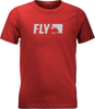 Fly Youth Primary Tee Red Ym