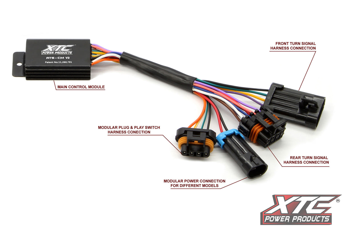 Auto Turn Signal Kit W/ Horn And Front Drl Lights Can