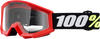 Strata Mini Goggle Red Clear Lens