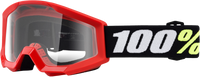 Strata Mini Goggle Red Clear Lens