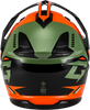 Gm 11 Ronin Helmet Orange/Green/Black Xl