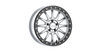 Alpha Bdlk 17x7 5/4.5 (+25mm) Silver/Blk