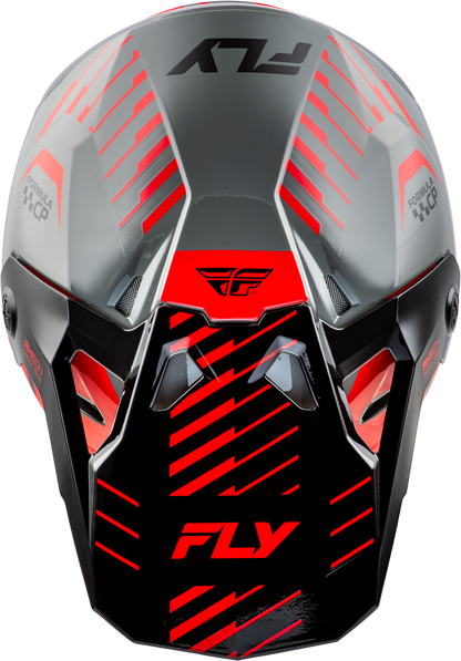 Formula Cp Slice Helmet Grey/Red/Black Md