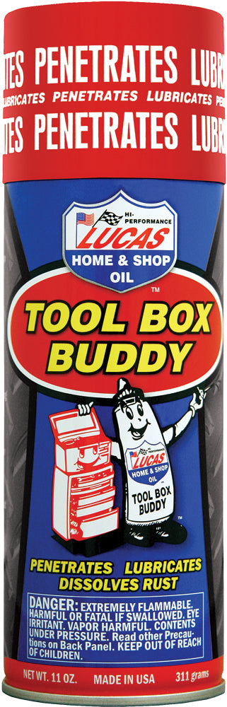 LUCAS Tool Box Buddy 11oz - Rust and Corrosion Dissolver