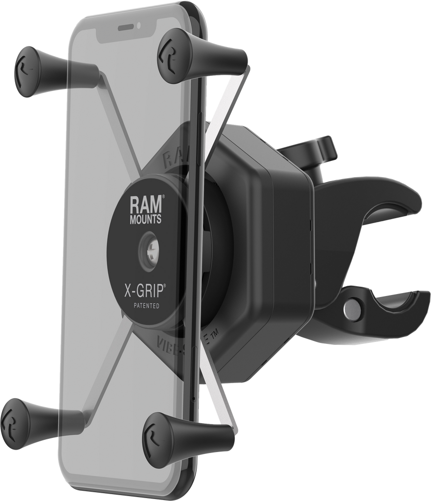X Grip Vibe Safe L Phone Mount With Small Tough Claw