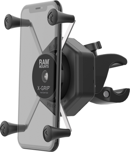 X Grip Vibe Safe L Phone Mount With Small Tough Claw