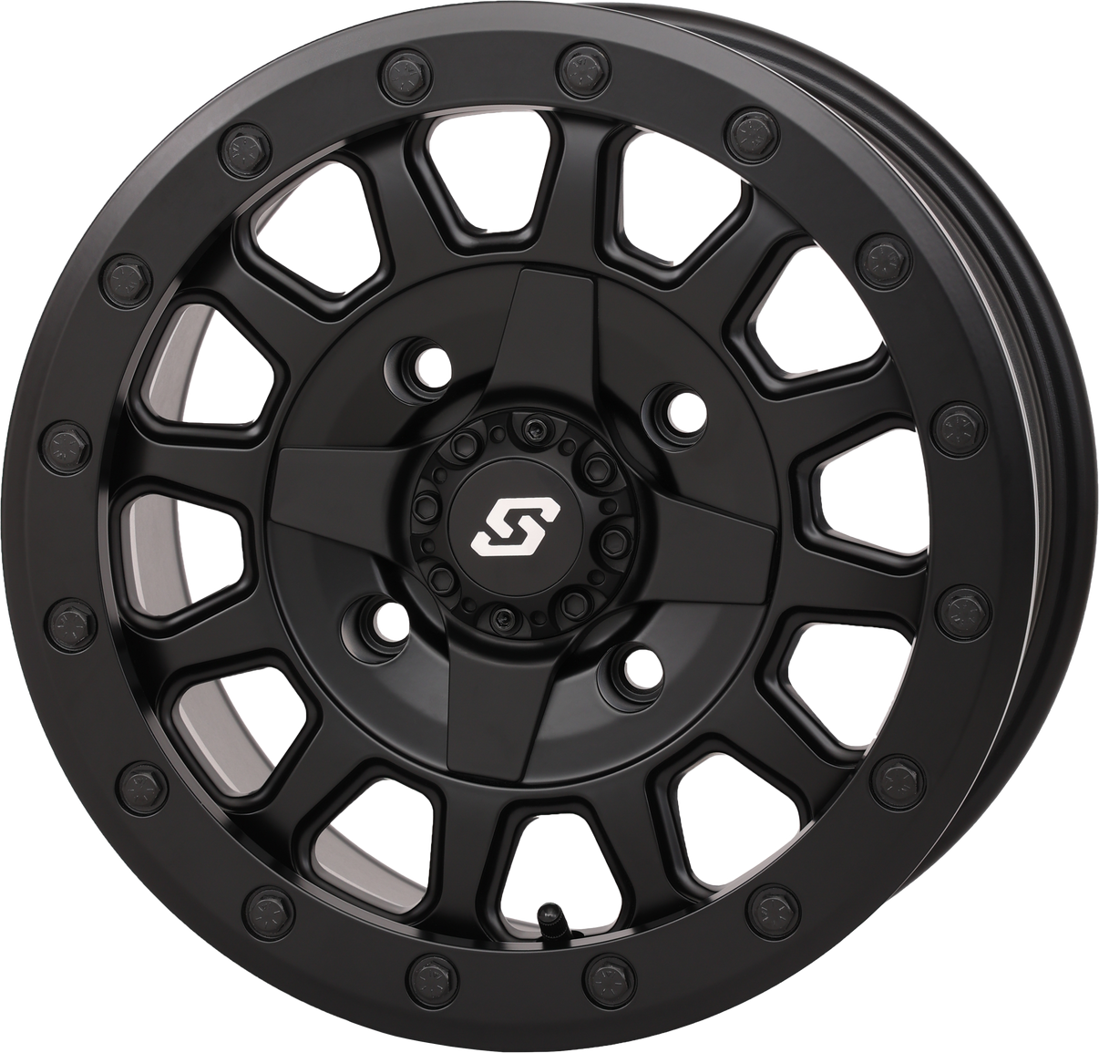 Adapt Dd Wheel 14x7 5+2 4/137 & 4/156 Matte Black