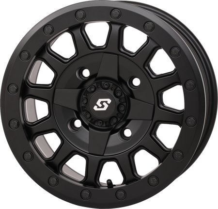 Adapt Dd Wheel 14x7 5+2 4/137 & 4/156 Matte Black