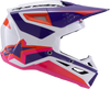 Sm3 Heat Helmet White/Purple/Pink Glossy Xs