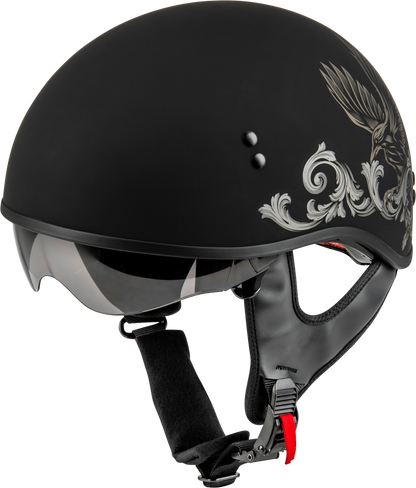 Hh 65 Corvus Helmet Matte Black/Tan Xs