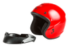 Of 2 Open Face Helmet Red Md