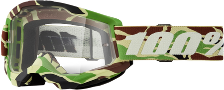 Strata 2 Goggle War Camo Clear Lens