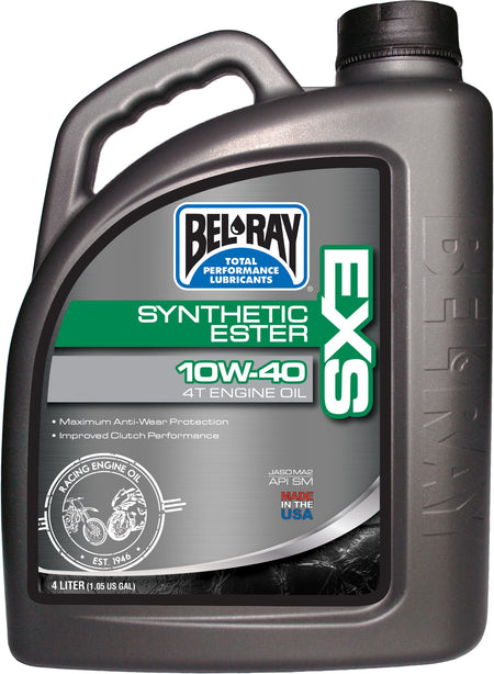 BEL-RAY EXS Full Synthetic Ester 4T Engine Oil 10W-40 - 4L