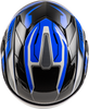 Md 01s Transistor Snow Helmet Blue/Black 3x