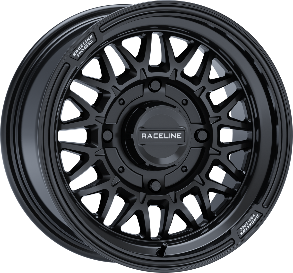 Raceline Omega 15x7 4/137 5+2 (+10mm) Gloss Black