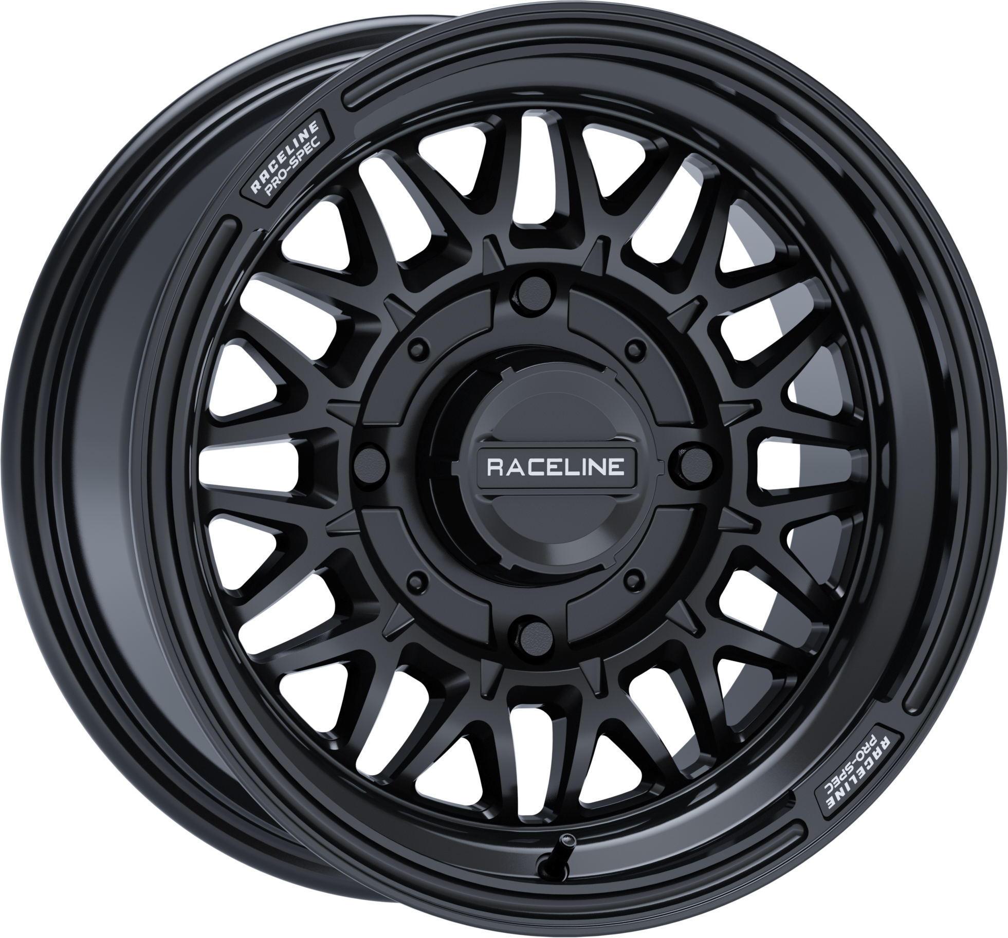 Raceline Omega 15x7 4/137 5+2 (+10mm) Gloss Black