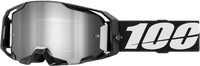 Armatic Goggle Black Mirror Silver Flash Lens