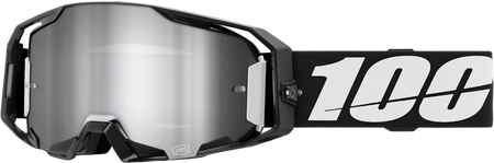 Armatic Goggle Black Mirror Silver Flash Lens