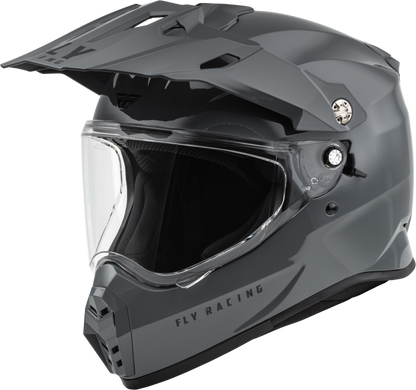 Trekker Solid Helmet Grey Xl