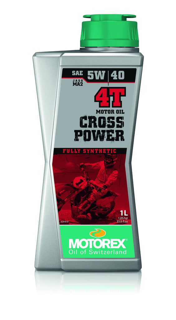 Cross Power Oil 5w40 4t 1l (10/Case  Sold Ea)