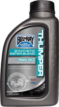 BEL-RAY Thumper Synthetic Ester Blend 4T Engine Oil 15W-50 - 1L
