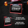 License Plate Frame Light With Turn Signal Black