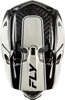 Werx R Flow Carbon Helmet Black Carbon/Grey Xs