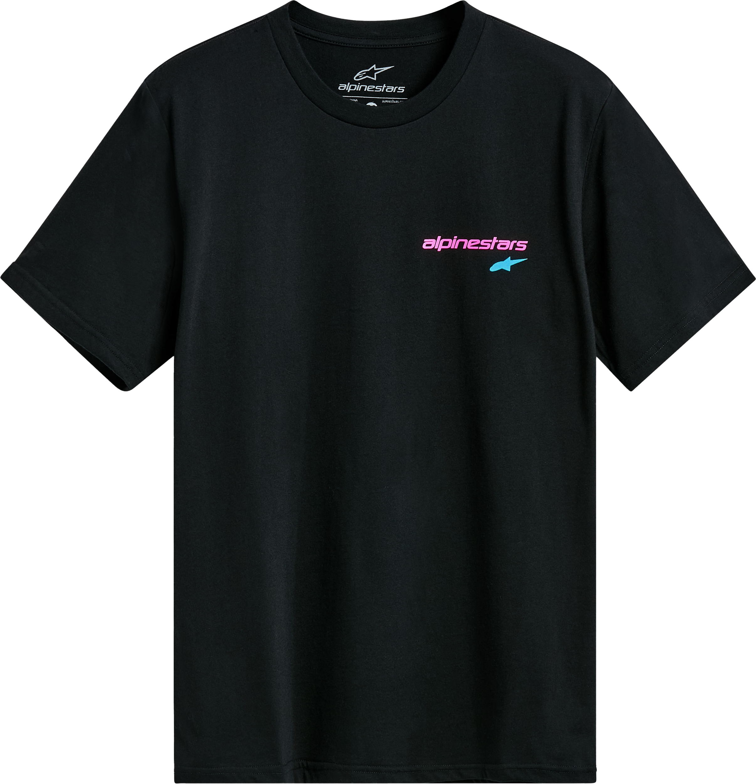 No Barrier Ss Csf Tee Black Md
