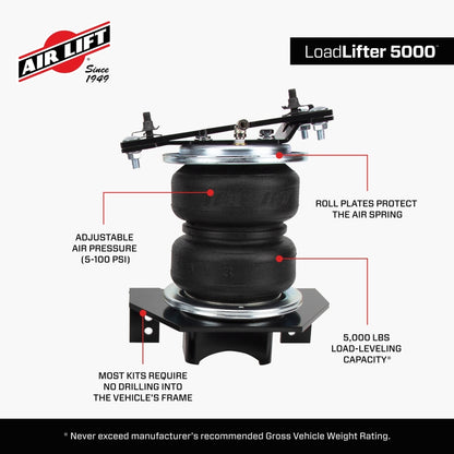 Air Lift 17-24 Ford F-350 Cab & Chassis 2WD/4WD Loadlifter 5000 Air Spring Kit