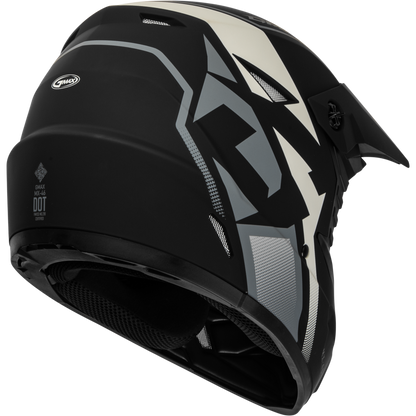 Mx 46 Compound Helmet Matte Black/Grey/White Xs