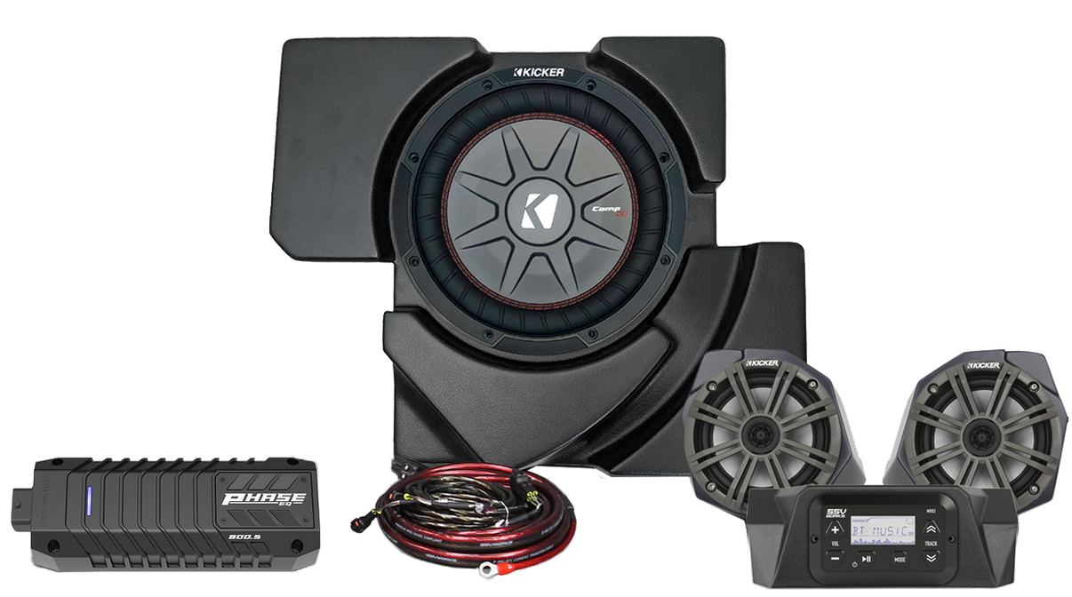 3 Speaker Plug And Play Kit Kicker